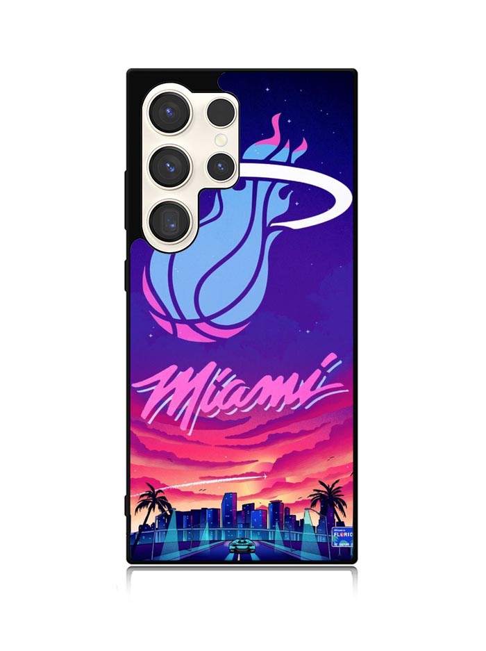 Miami Heat Vice Samsung Galaxy S25 Ultra 5G Case