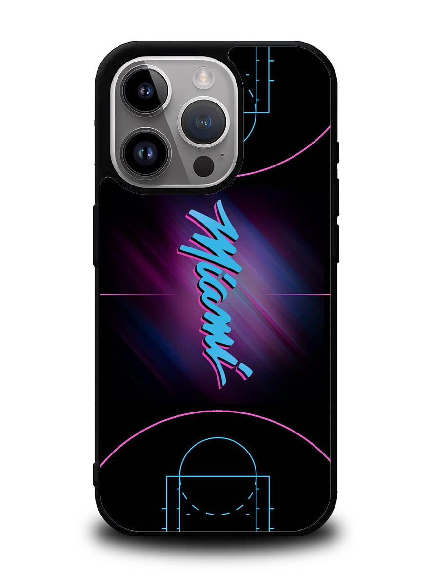 Miami Heat Basketball iPhone 15 Pro Max Case OV9374
