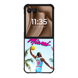 Miami Basketball Motorola Moto RAZR Plus 2025 Case OV9373