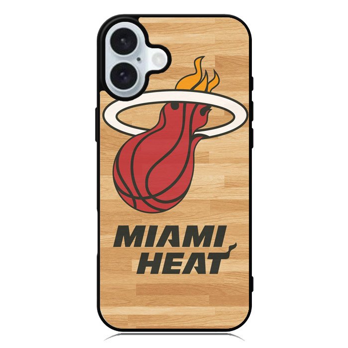 Miami Heat Logo iPhone 16 Case QC9377