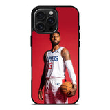 Paul George Clippers iPhone 16 Pro Case OV9387