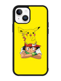 Ash Ketchum Pikachu iPhone 15 Plus Case OV9316