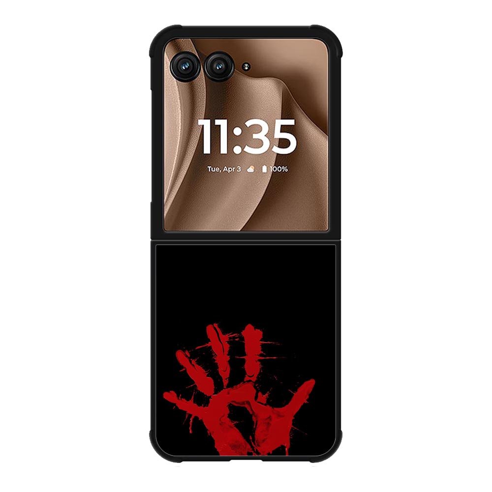 Blood Hand Motorola Moto RAZR Plus 2025 Case OV9318