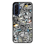 Doodle New York Samsung Galaxy A17 Case QC9338