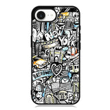 Doodle New York iPhone 16e Case OV9338