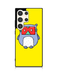 Red Mask Yellow Samsung Galaxy S25 Ultra 5G Case QC9394