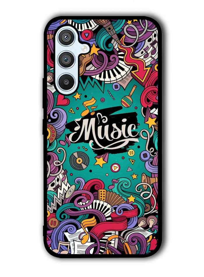 Music Art Samsung Galaxy A54 5G Case OV9381