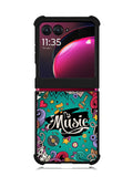 Music Art Motorola Moto Razr Plus 2023 , Moto Razr+ 2023 Case OV9381