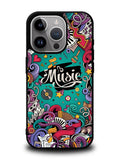 Music Art iPhone 14 Pro Max Case QC9381