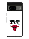 Chicago Bulls White Google Pixel 8 Case QC9324