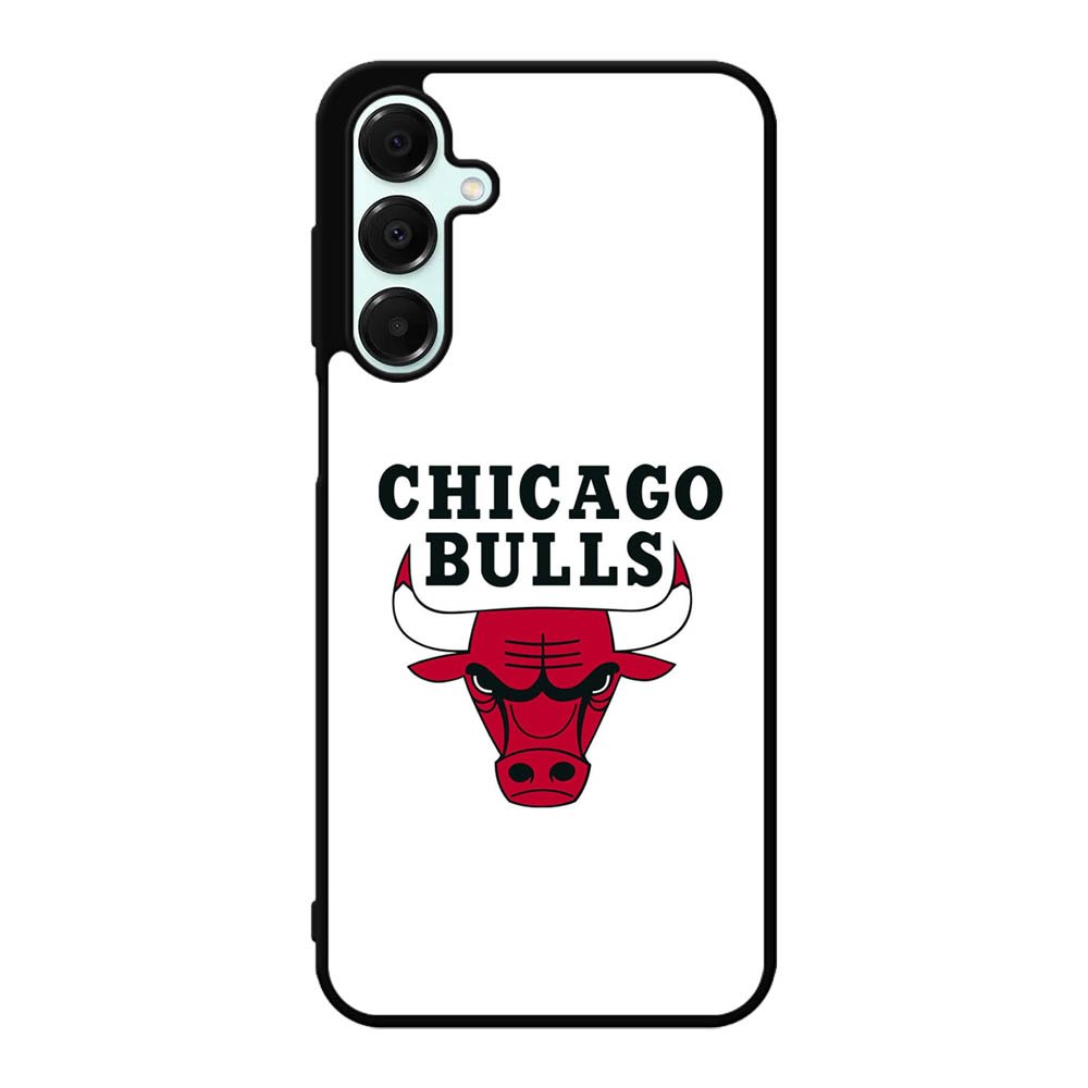 Chicago Bulls White Samsung Galaxy A16 Case OV9324