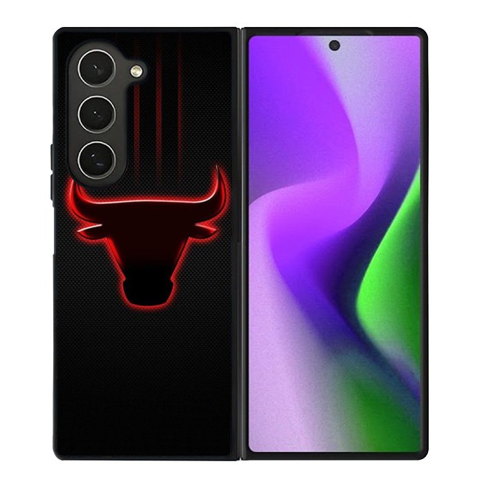 Chicago Logo Strips Samsung Galaxy Z Fold 6 5G 2024 Case OV9325