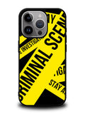 Criminal Scene iPhone 14 Pro Case QC9329