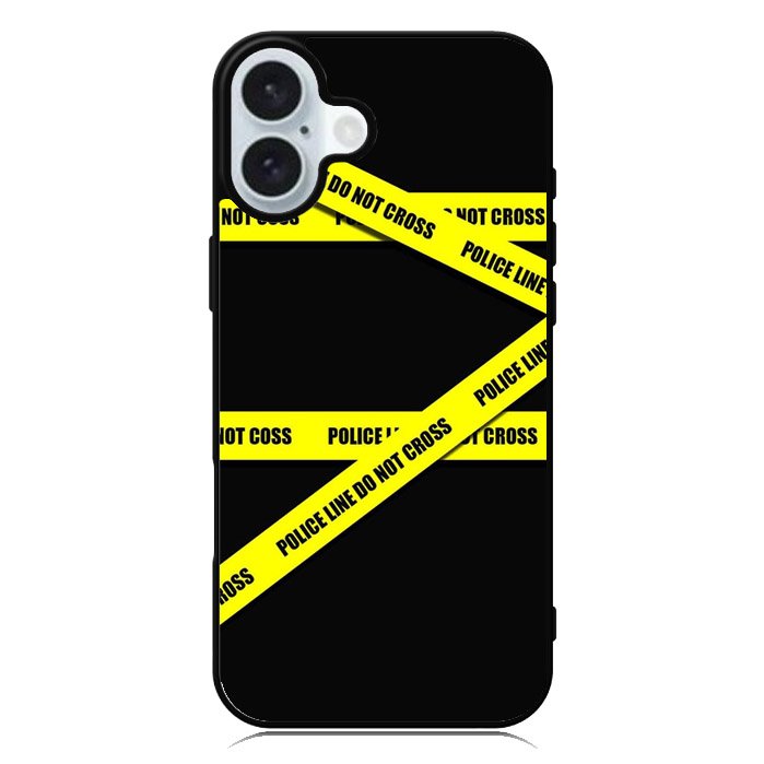 Line Police iPhone 16 Plus Case QC9364