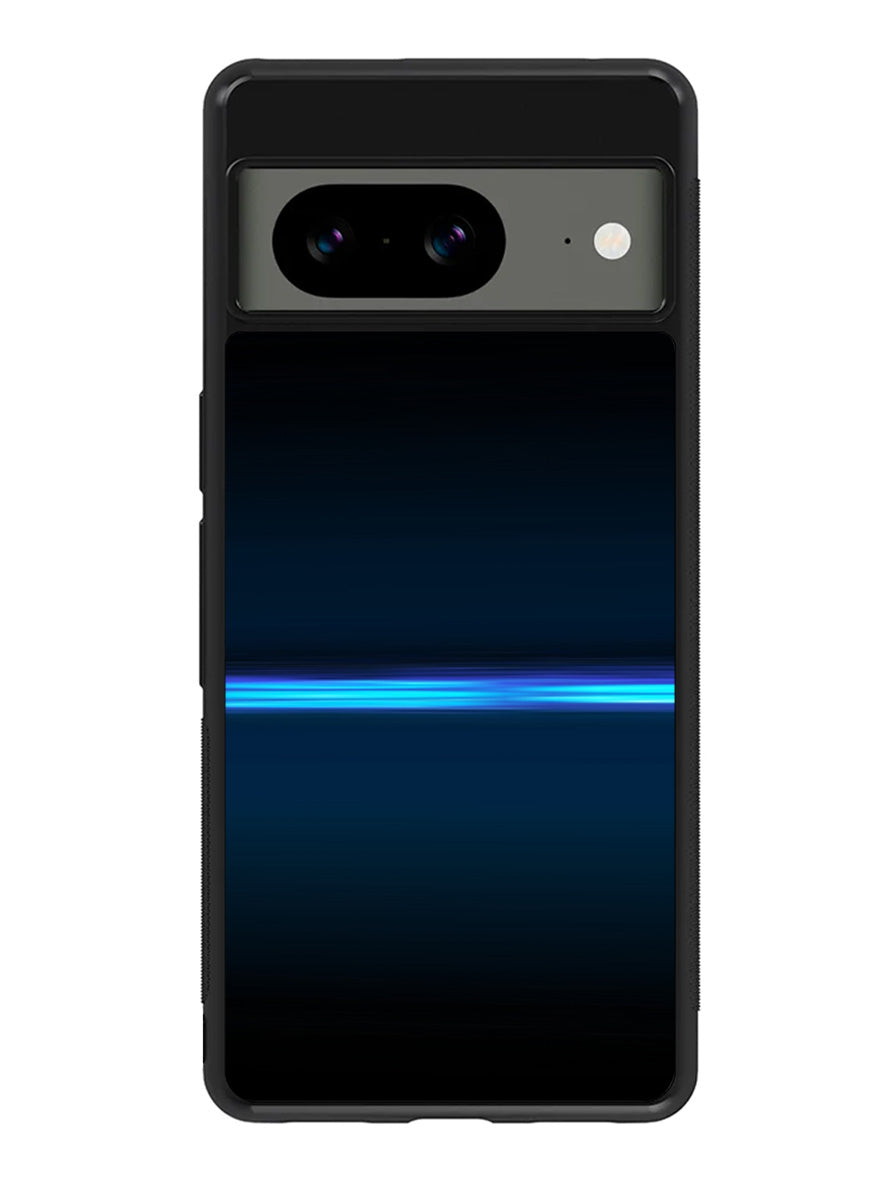 Line Blue Google Pixel 8A Case QC9363
