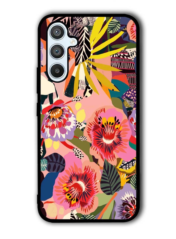 Floral Art Samsung Galaxy A54 5G Case OV9345