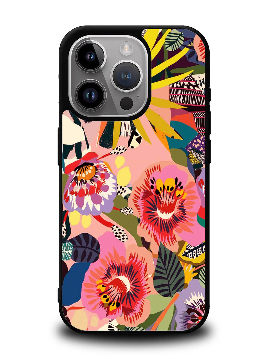 Floral Art iPhone 16 Pro Max Case OV9345