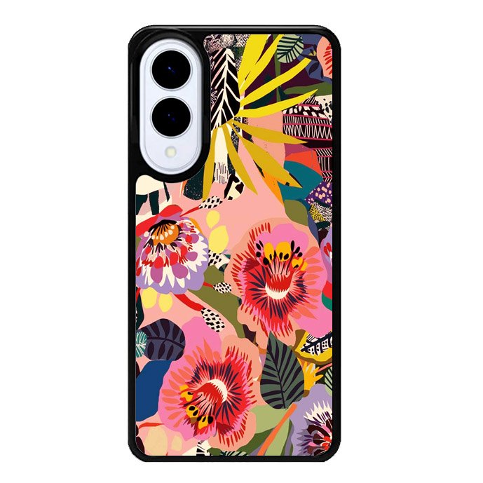 Floral Art Samsung Galaxy S25 Edge 5G Case OV9345
