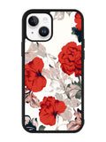 Big Red Peony iPhone 14 Plus Case QC9317