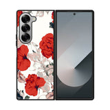 Big Red Peony Samsung Galaxy Z Fold 7 5G Case OV9317