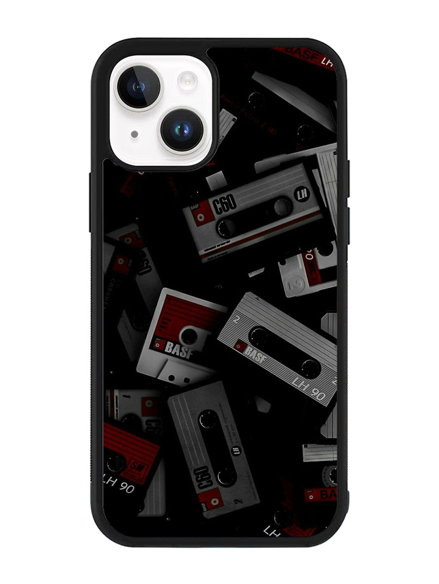 Retro Cassette Tape iPhone 14 Case QC9395