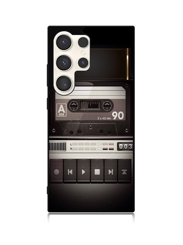 Retro Cassette Tape Samsung Galaxy S24 Ultra 5G Case OV9396