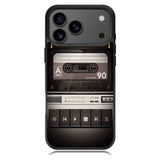 Retro Cassette Tape iPhone 17 Pro Case OV9396
