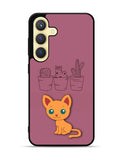 Cartoon Cute Cats Samsung Galaxy S23 FE 5G Case QC9321