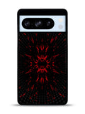 Aesthetic Red Google Pixel 8 Pro Case QC9313