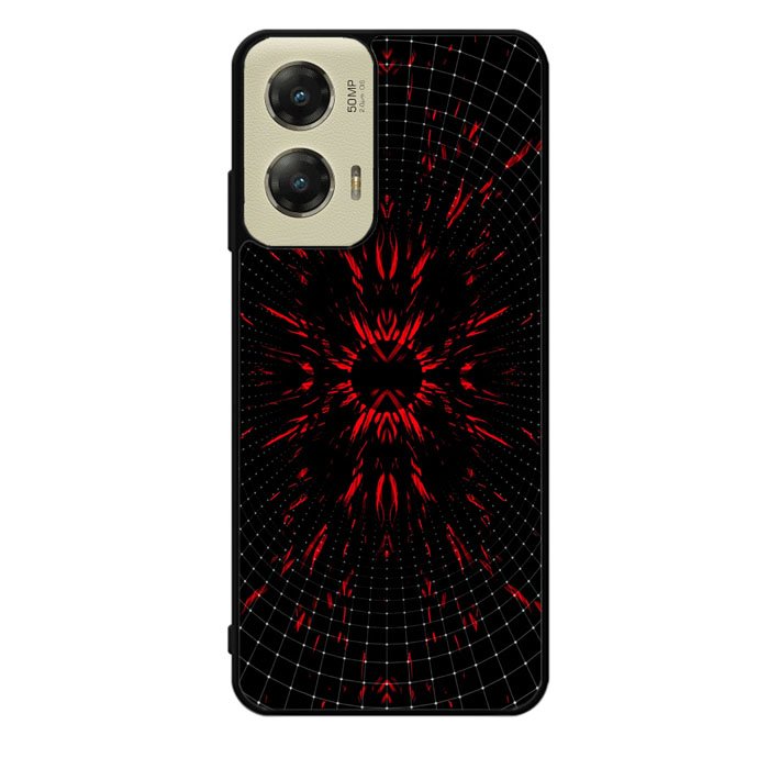 Aesthetic Red Motorola Moto G Stylus 5G 2024 Case OV9313