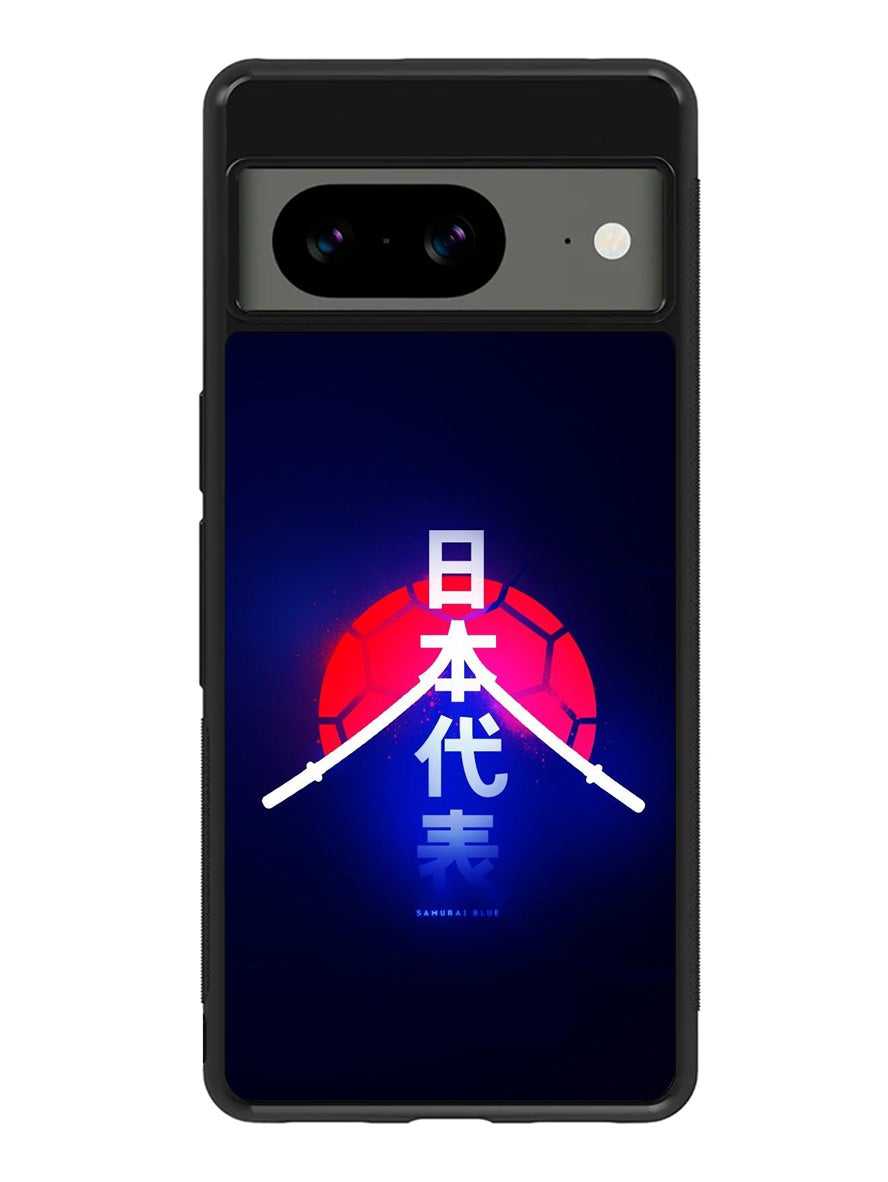 Samurai Blue Google Pixel 8A Case QC9398