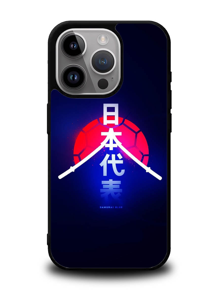 Samurai Blue iPhone 14 Pro Case QC9398