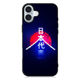 Samurai Blue iPhone 16 Plus Case QC9398
