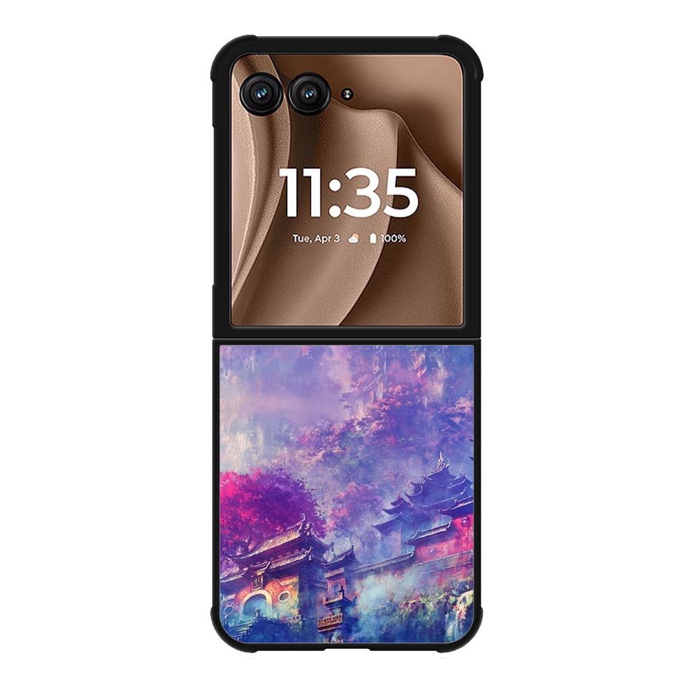 Retro Japanese Motorola Moto RAZR Plus 2025 Case OV9397