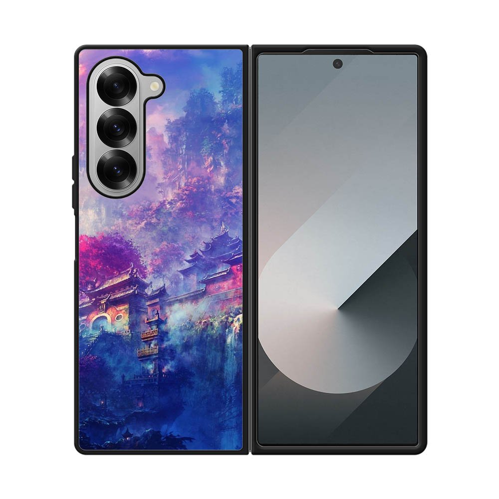 Retro Japanese Samsung Galaxy Z Fold 7 5G Case OV9397