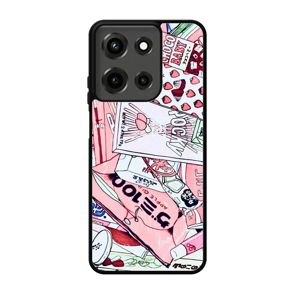 Japanese Pink Motorola Moto G 5G 2025 Case OV5903