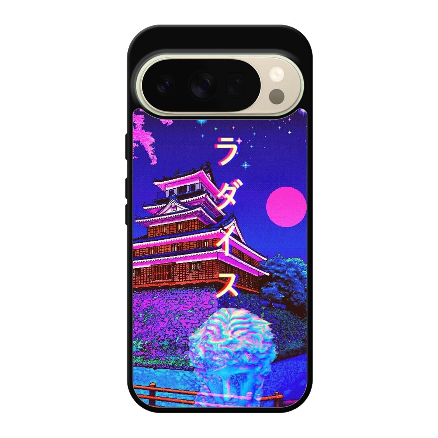 Japanese Vaporwave Google Pixel 10 Pro Case QC9355