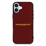 Washington Football Team iPhone 16 Plus Case QC9417