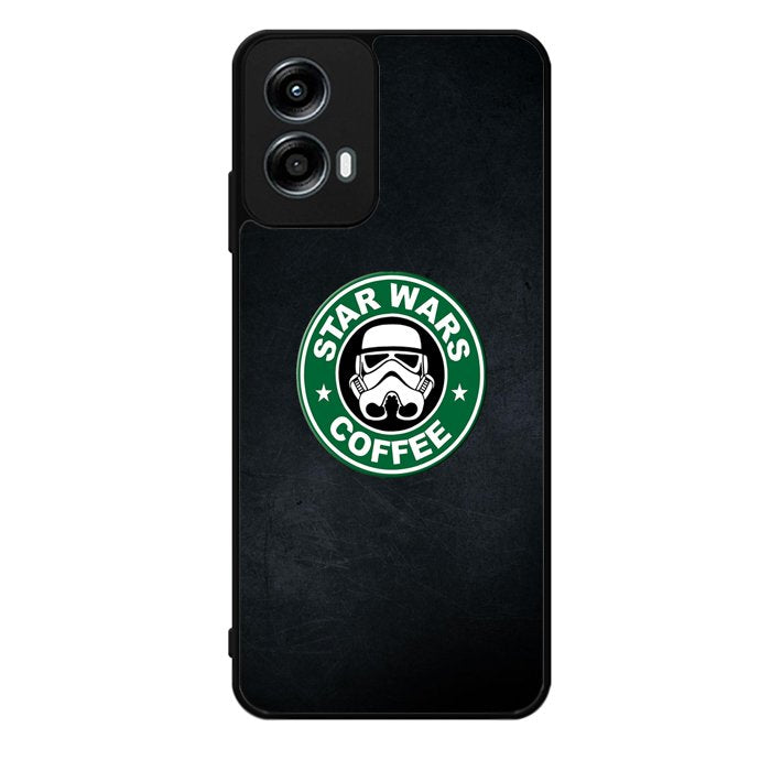 Star Wars Coffee Motorola Moto G Play 2024 Case OV9402