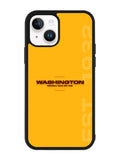 Washington Yellow Football iPhone 15 Case OV9418