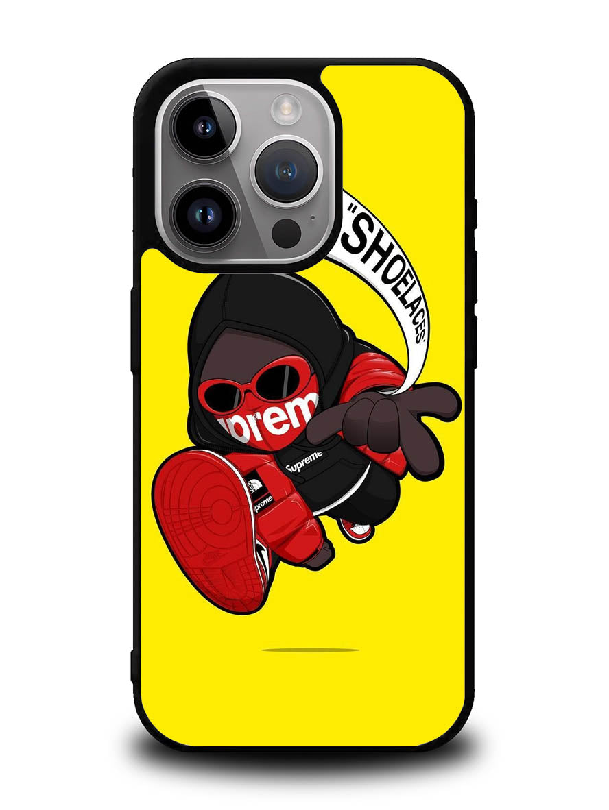 Shoelaces Sipreme iPhone 16 Pro Max Case QC9399