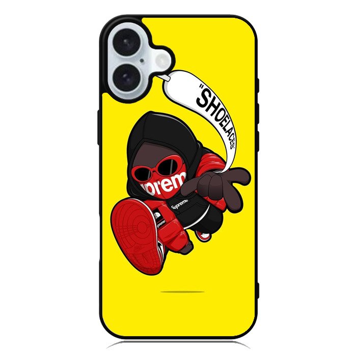 Shoelaces Sipreme iPhone 16 Case QC9399