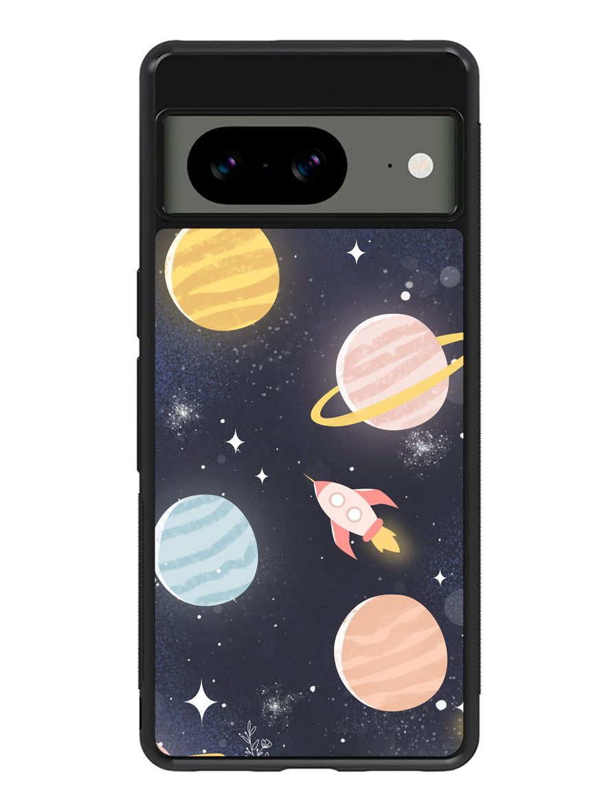 Planet Google Pixel 8A Case QC9390
