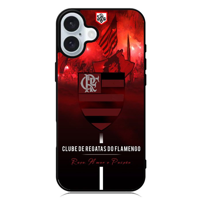 Clube de Regatas do Flamengo iPhone 16 Plus Case QC9326