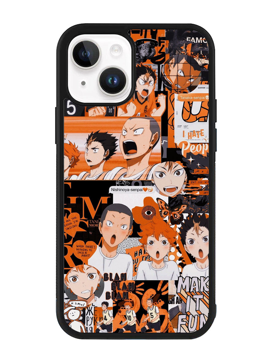 Haikyuu Tanaka iPhone 15 Case OV9449