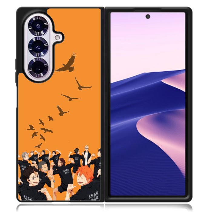 Haikyuu Wallpaper Samsung Galaxy Z Fold 7 Case OV9450
