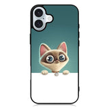Cat Cute iPhone 16 Case QC9481