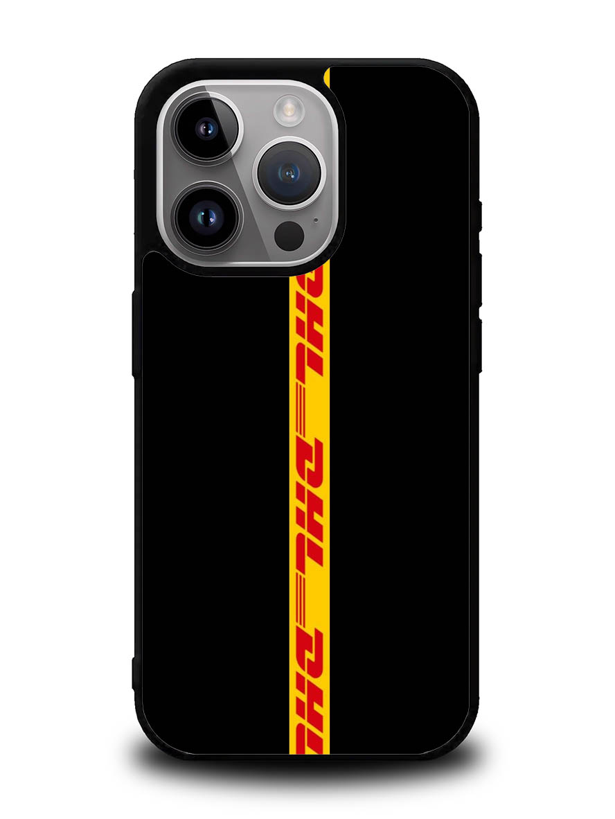 Dhl Yellow Black iPhone 14 Pro Case QC9482