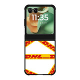 Line DHL White Motorola Moto RAZR 2025 Case OV9461