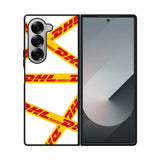 Line DHL White Samsung Galaxy Z Fold 7 5G Case QC9461